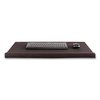 Allsop ErgoEdge Wrist Rest Deskpad, 29.5 x 16.5 x 1.5, Black 32191